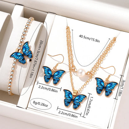 The Aqua Butterfly set